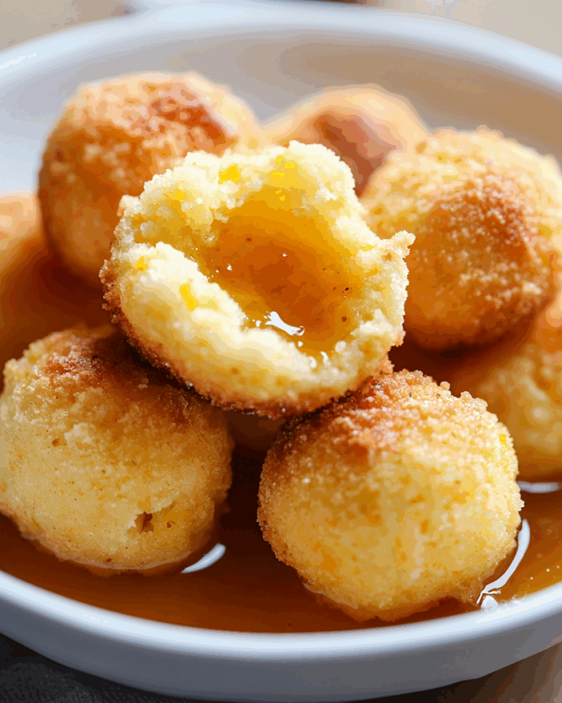 Honey Butter Cornbread Poppers