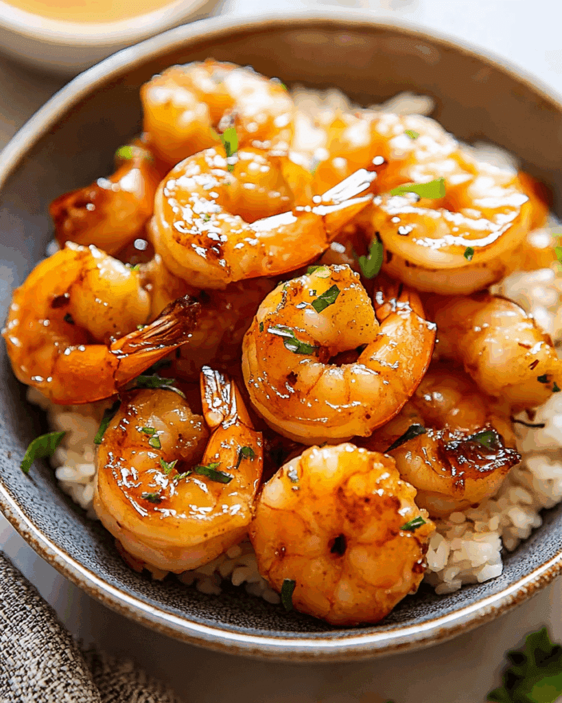 Honey Garlic Shrimp 3