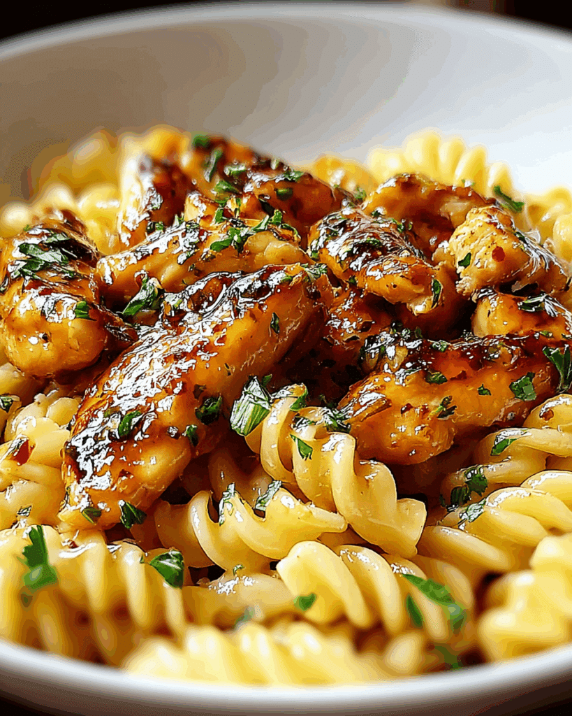 Honey Pepper Chicken Pasta 2