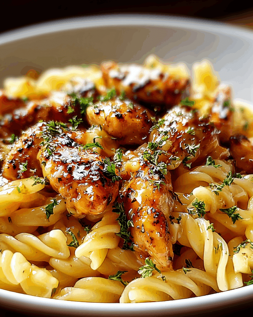 Honey Pepper Chicken Pasta 3