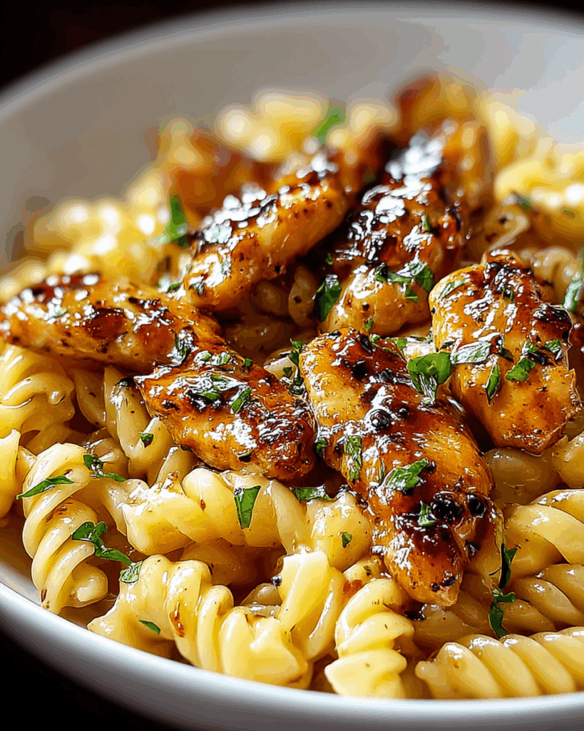 Honey Pepper Chicken Pasta