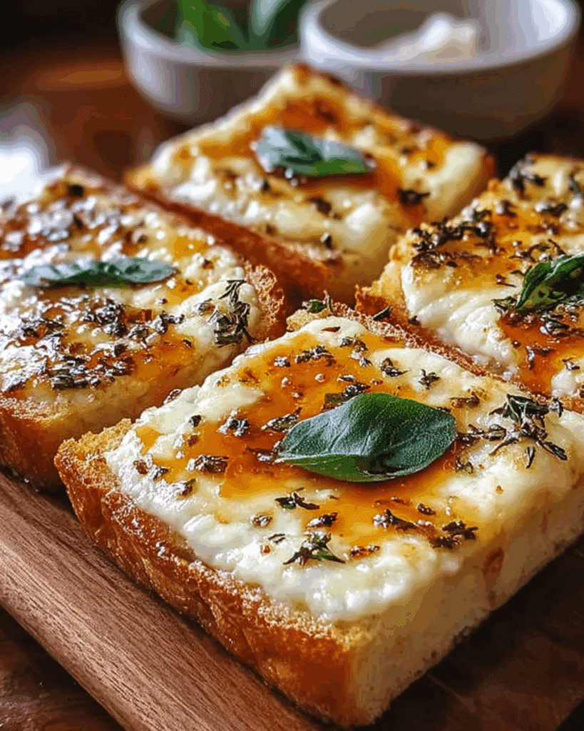 Hot Honey Garlic Bread Pizza 2