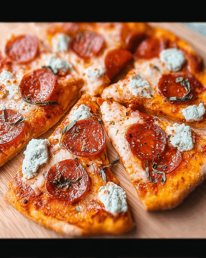 Hot Honey Pepperoni Ricotta Pizza 2 1