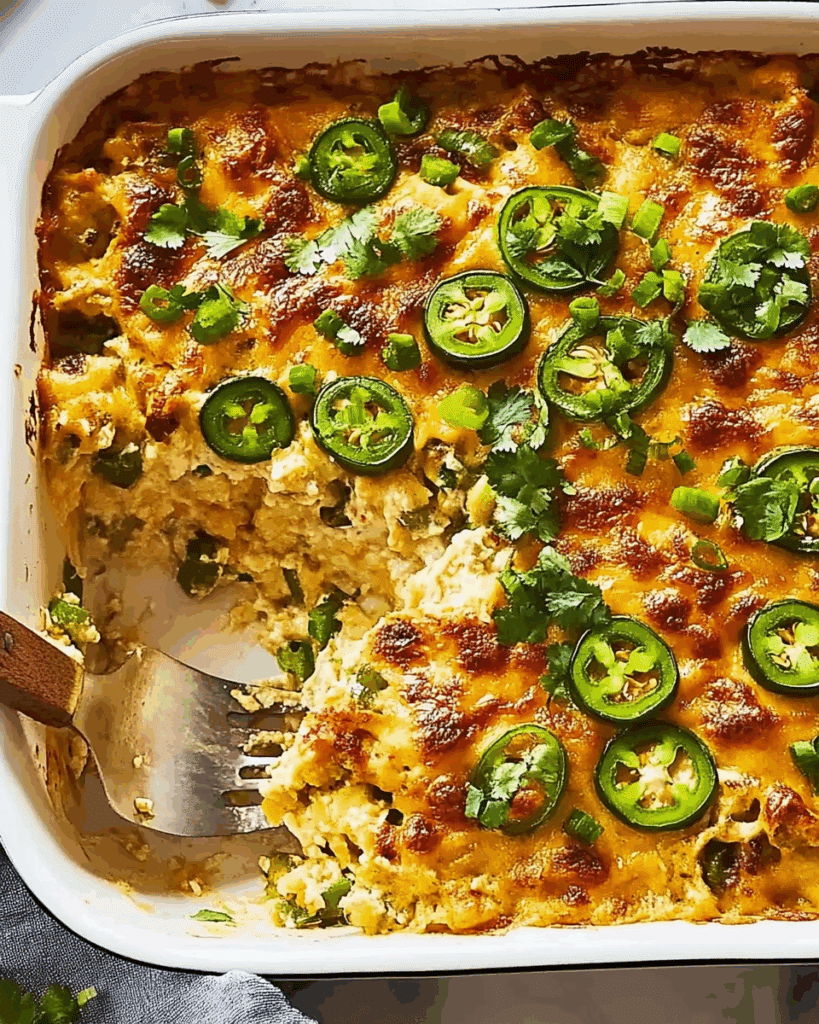 Jalapeno Popper Casserole