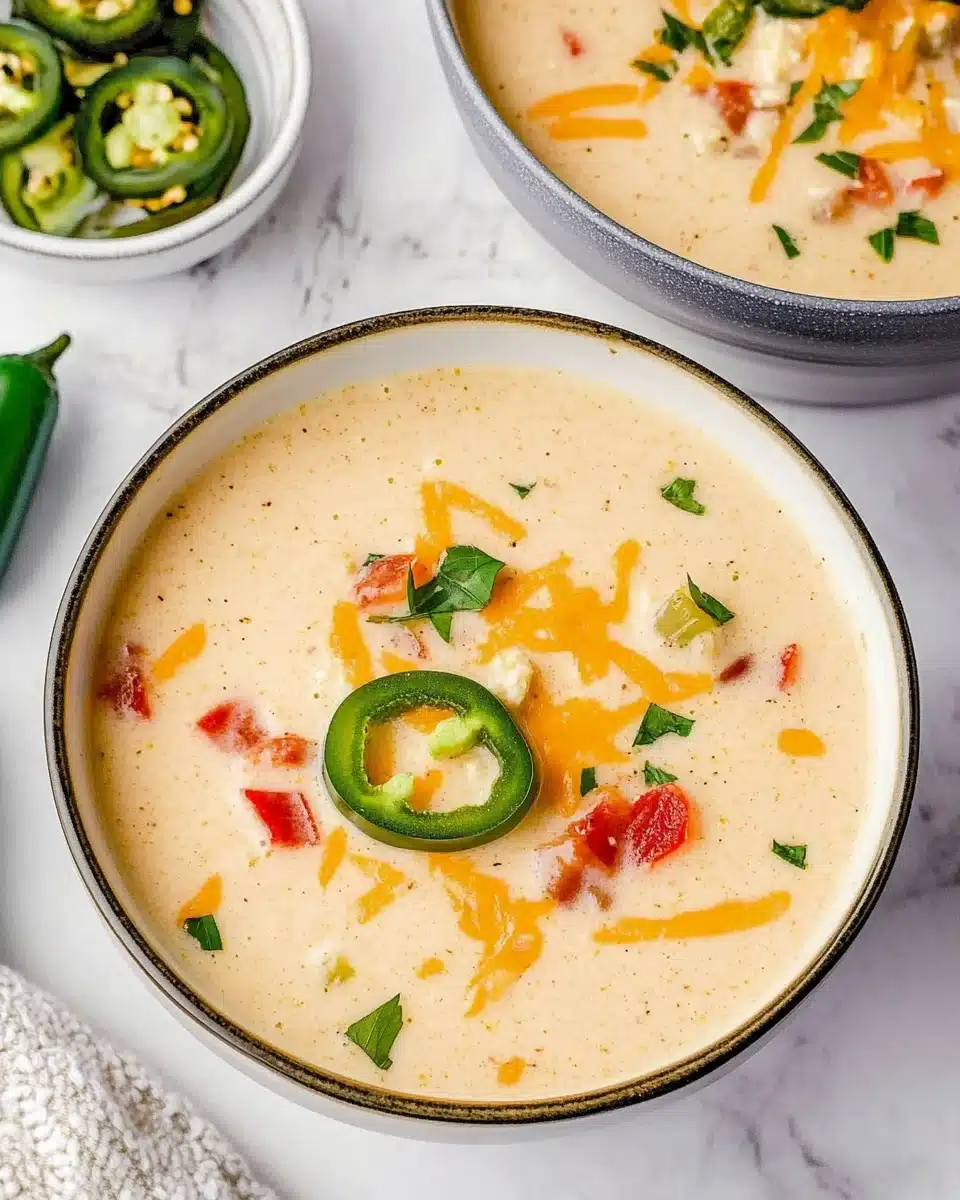 Creamy Jalapeño Popper Soup: A Comforting Delight!