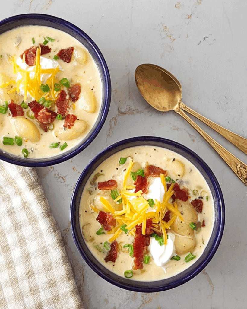 Loaded Potato Gnocchi Soup 2
