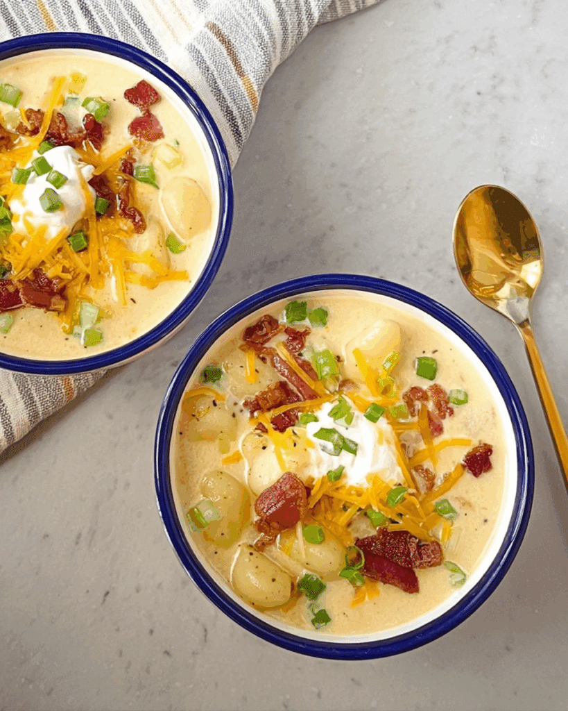 Loaded Potato Gnocchi Soup 3