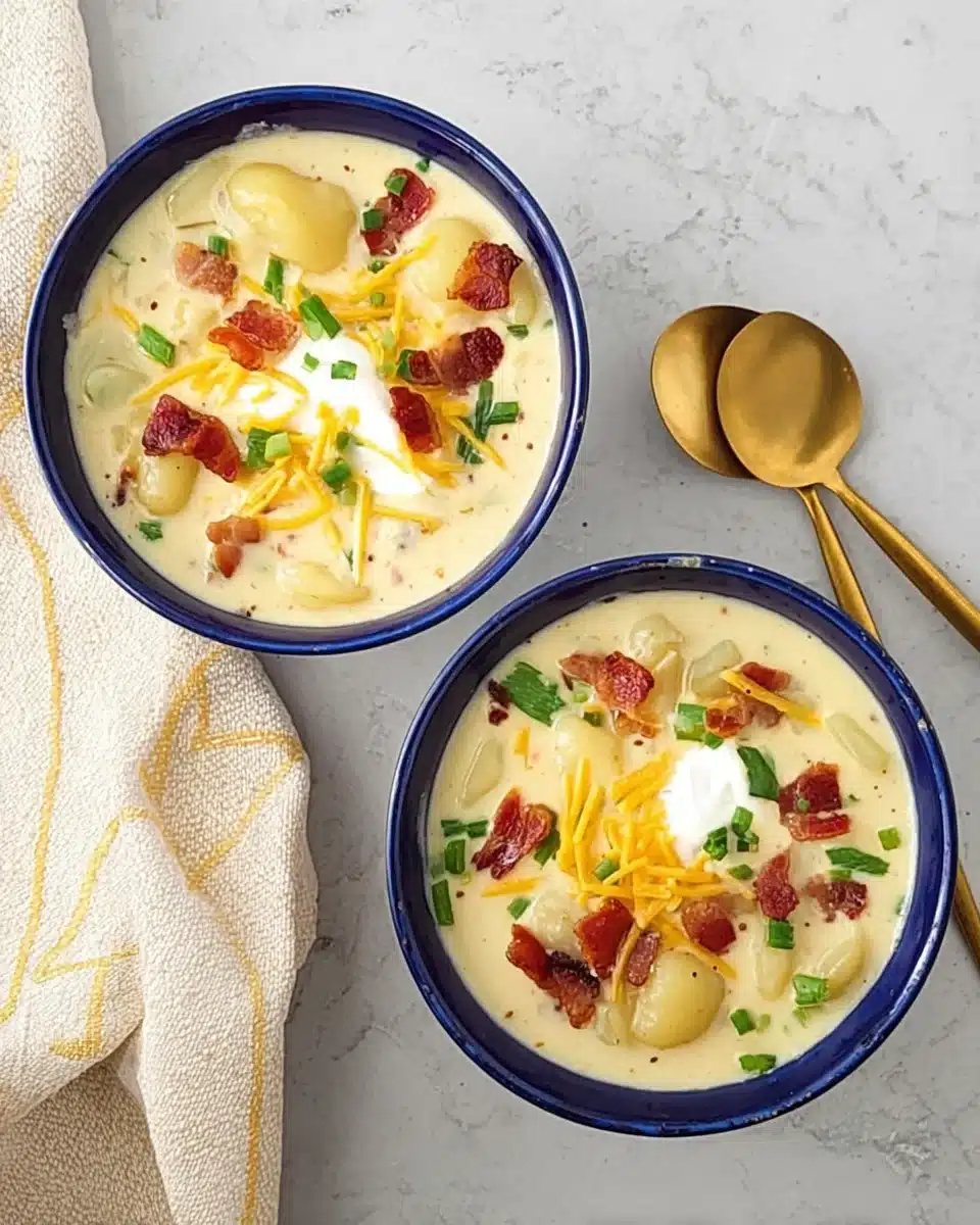Loaded Potato Gnocchi Soup: A Cozy Comfort Food Delight