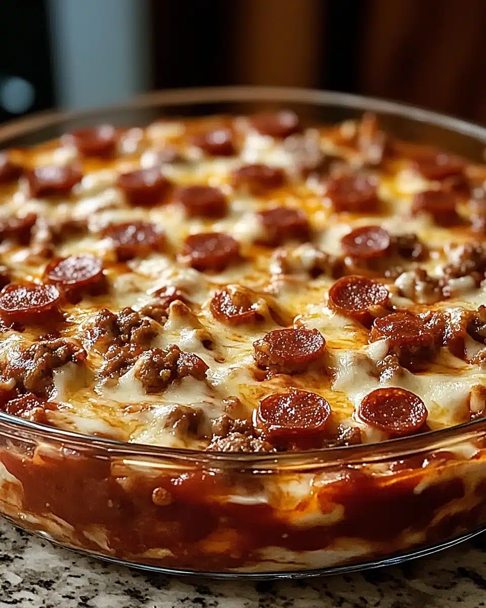 Meat Lovers Pizza Casserole: A Must-Try Family Dish!