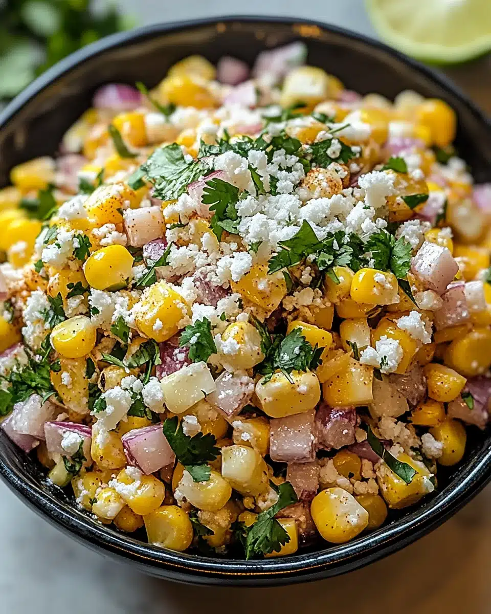 Mexican Street Corn Salad: A Flavorful Fiesta Recipe!