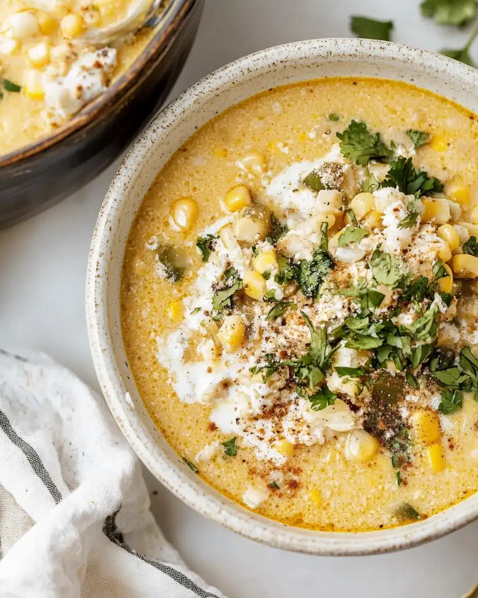 Mexican Street Corn Soup: A Creamy, Flavorful Delight!