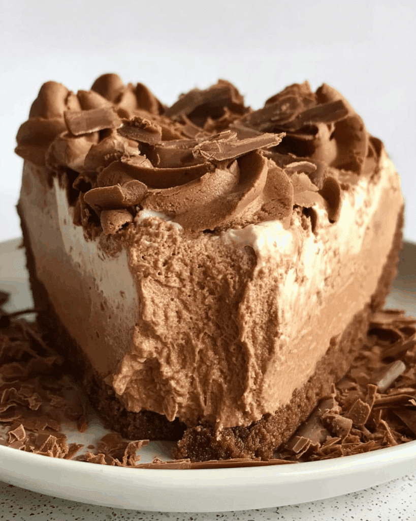 No Bake Nutella Cheesecake Cream Pie 2