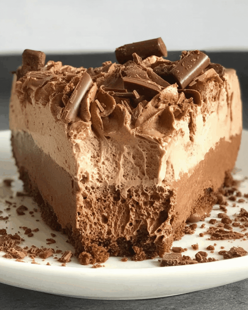 No Bake Nutella Cheesecake Cream Pie 3