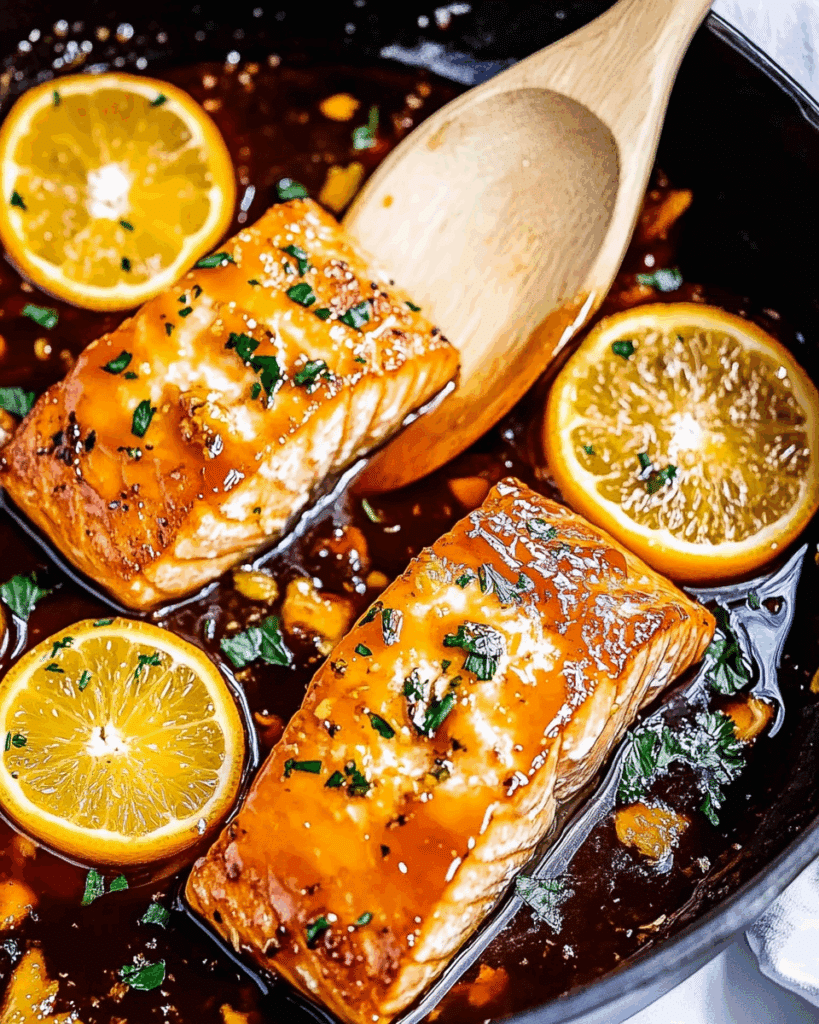 Orange Glazed Salmon 3