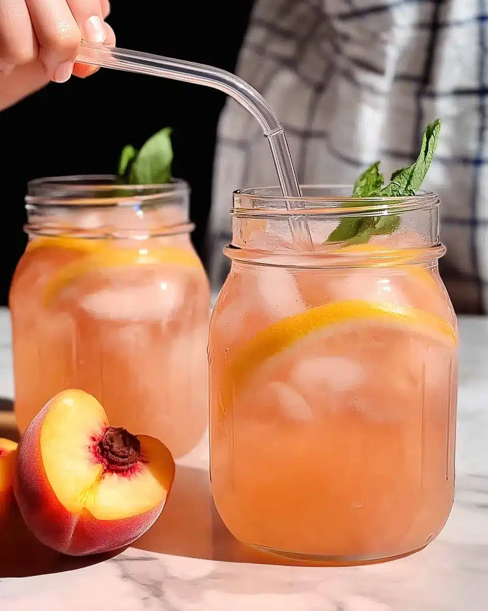 Peach Lemonade Bliss: Refreshing Recipe You’ll Love!