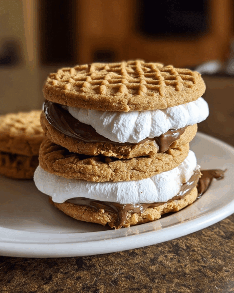 Peanut Butter Smores Sandwich Cookies 2