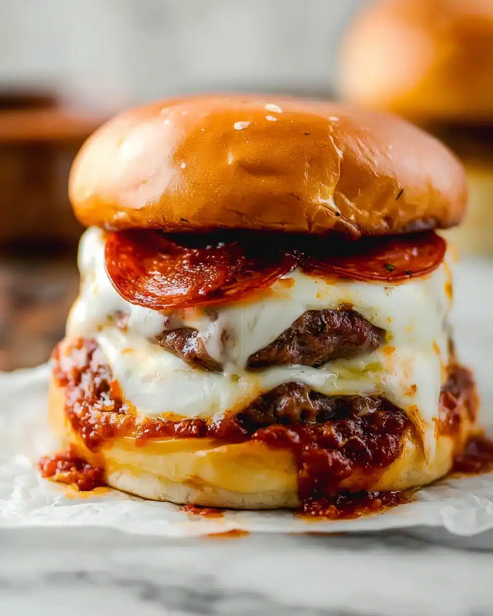 Pizza Burgers: Discover a Delicious Homemade Recipe!