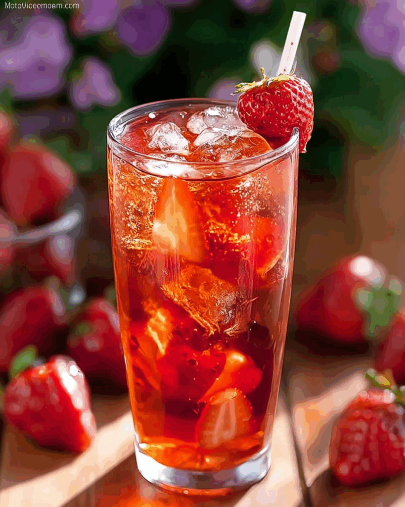 Refreshing Strawberry Iced Tea 2