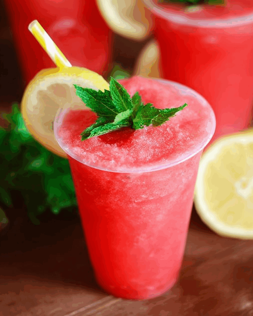 Refreshing Watermelon Slush 3