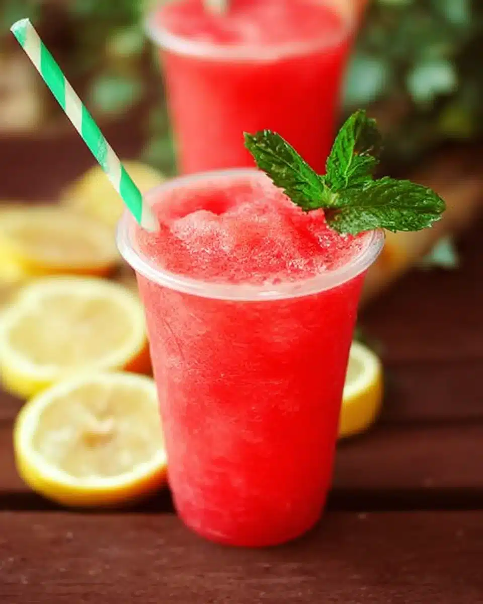 Refreshing Watermelon Slush: A Cool Summer Delight!
