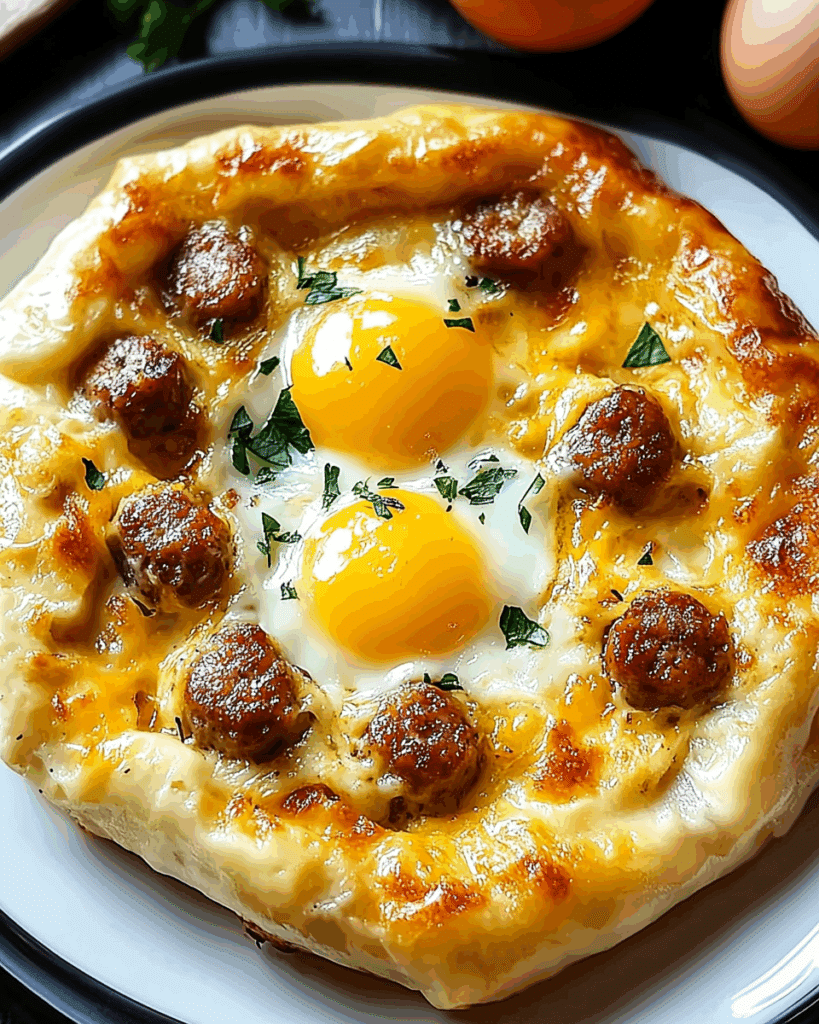 Sausage Egg and Cheese Breakfast