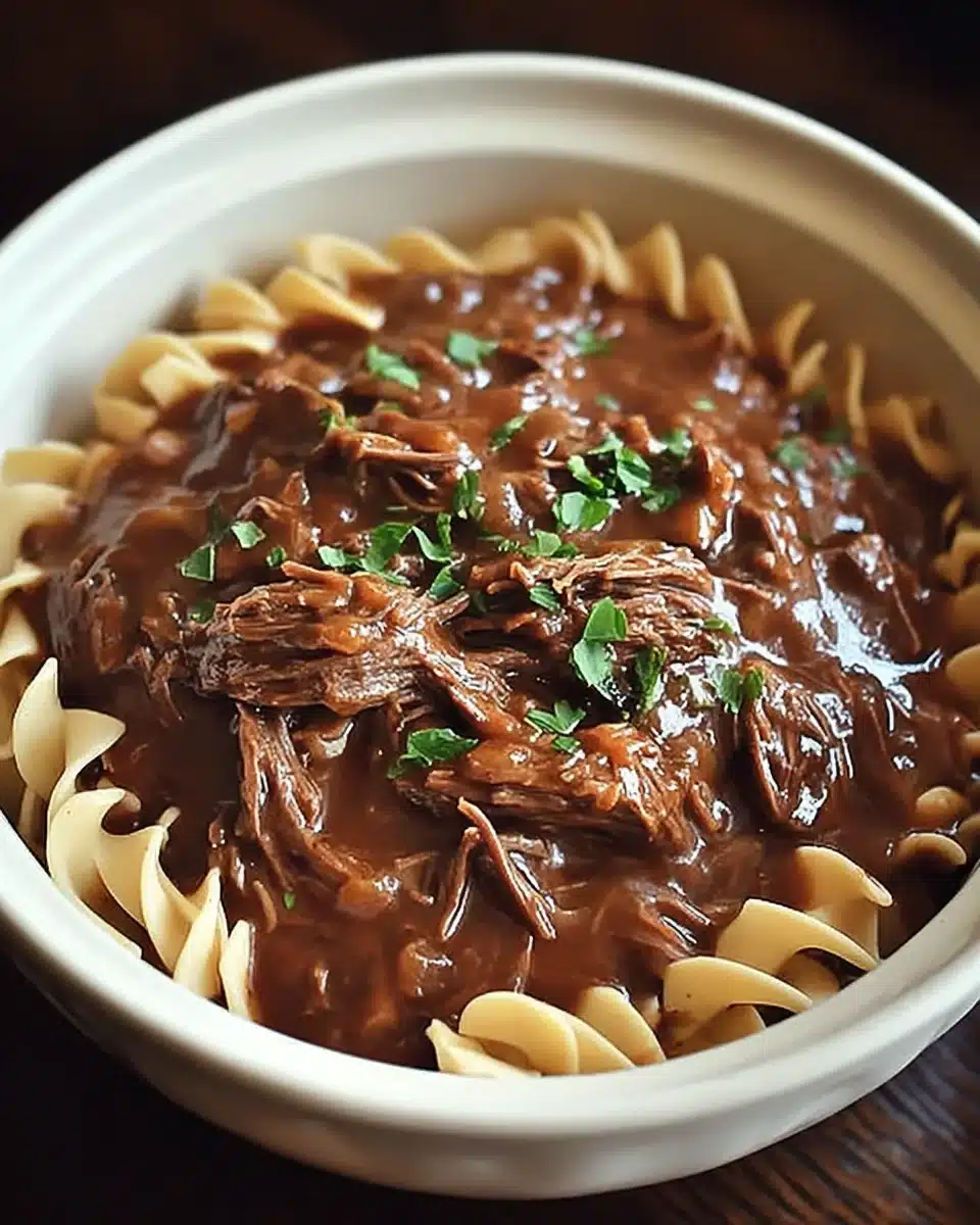 Slow Cooker Beef and Noodles: A Cozy Comfort Recipe!