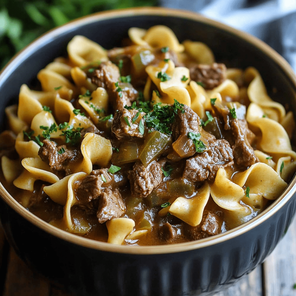 Slow Cooker Beef and Noodles 3