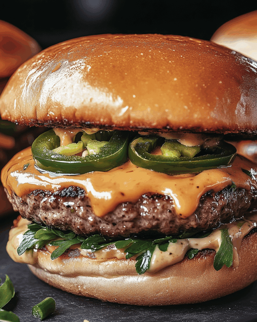 Smoky Jalapeno Onion Smash Burgers 2 1