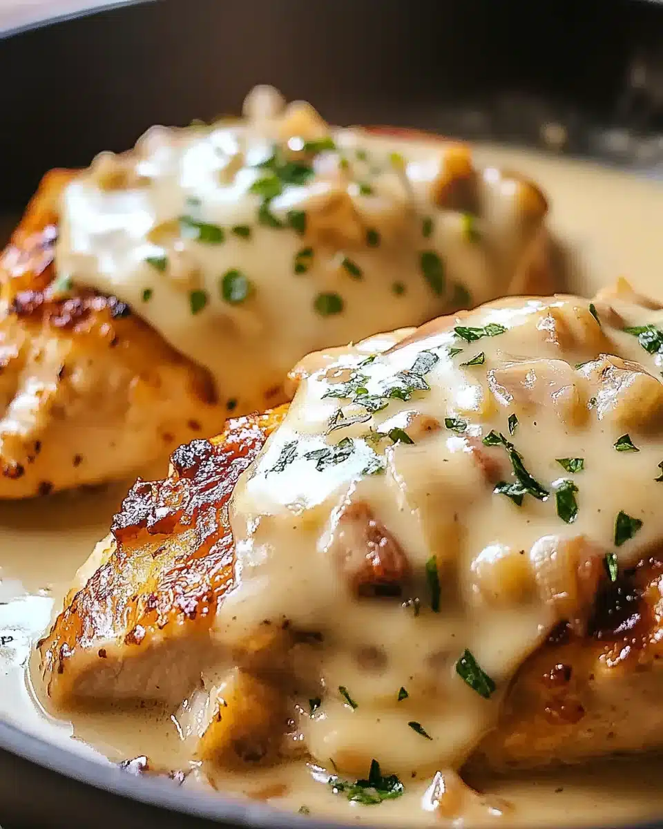 Smothered Chicken with Creamy Gravy: Your New Favorite Dish!