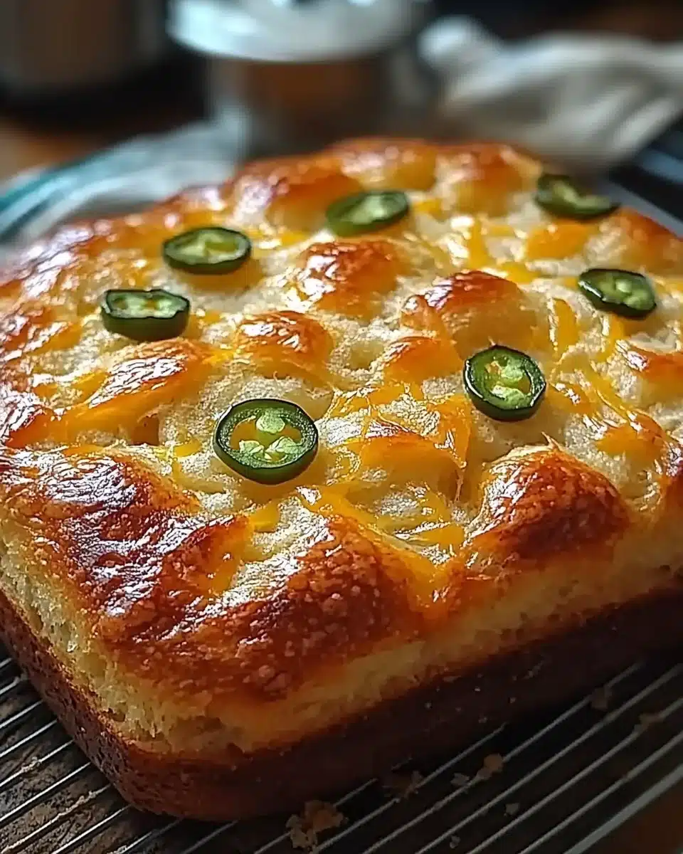 Spicy Cheddar Jalapeño Beer Bread: Bake & Savor Today!