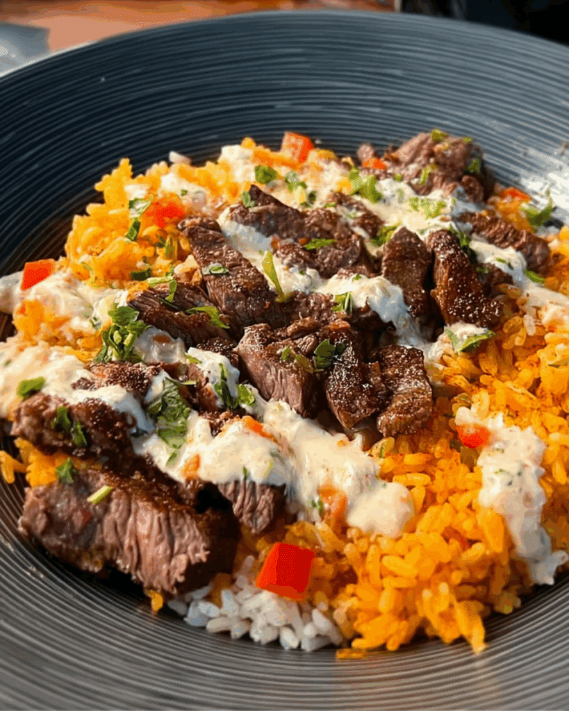 Steak Queso Rice Bowl 3