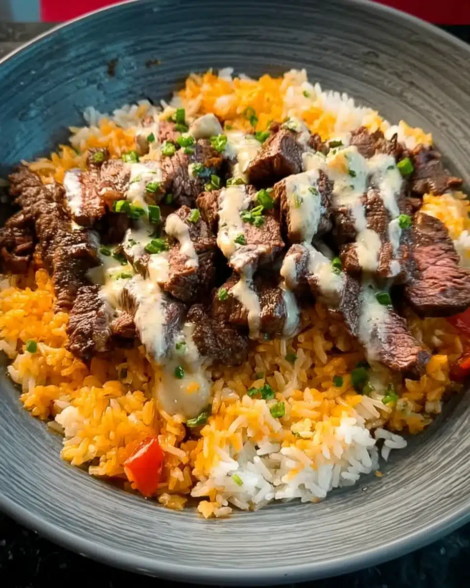 Steak Queso Rice Bowl: Discover This Delicious Recipe!