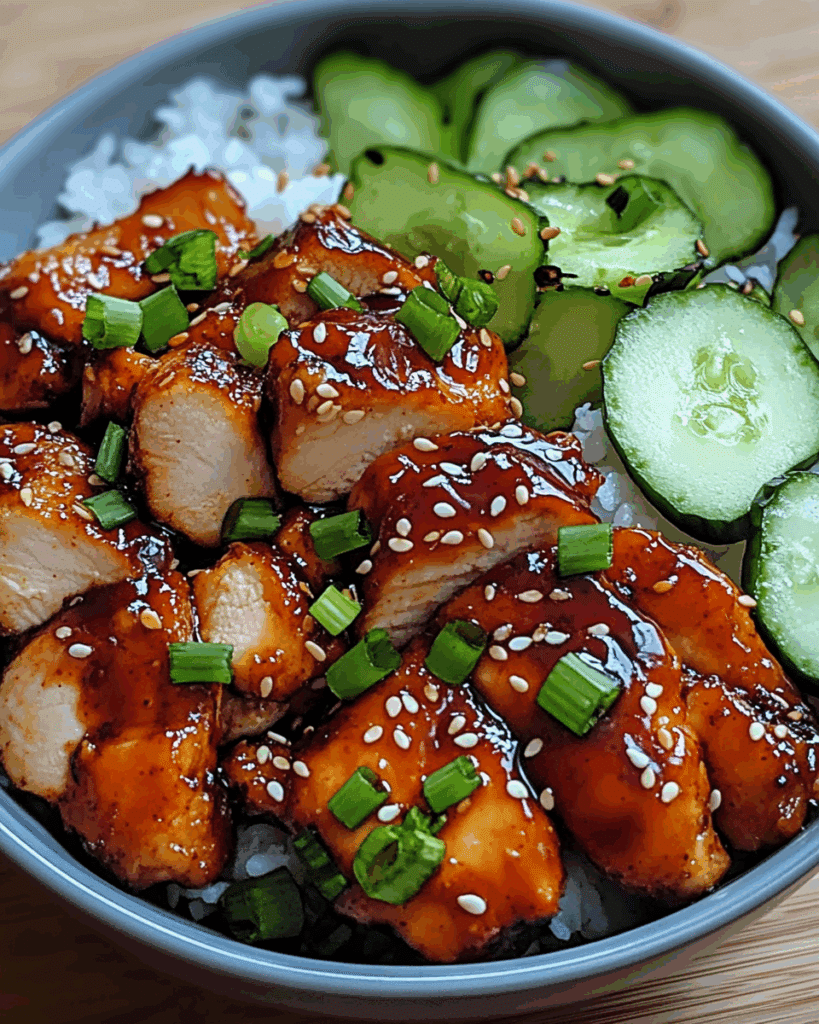 Sticky Honey Gochujang Chicken 2