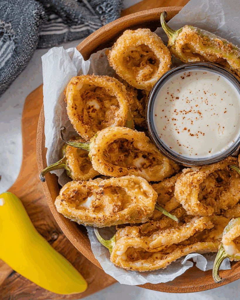 Stuffed Air Fryer Banana Peppers 2