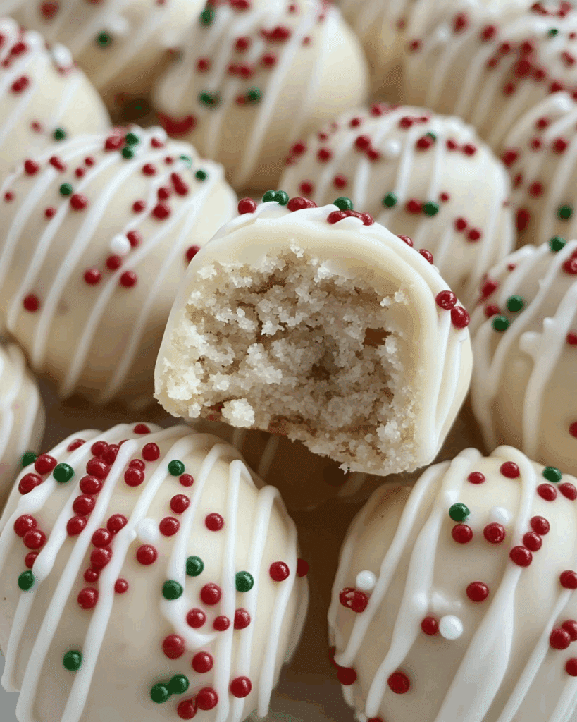 Sugar Cookie Truffles