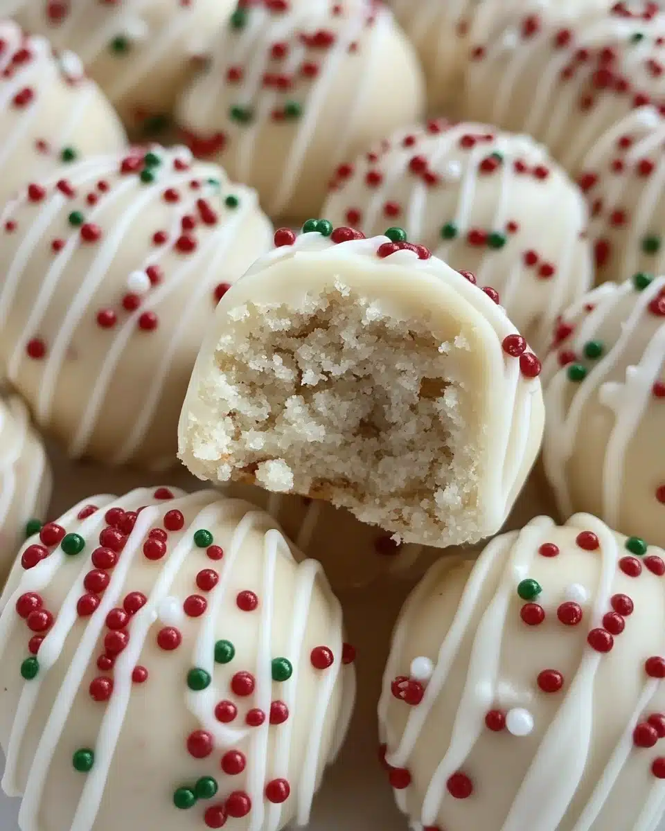 Sugar Cookie Truffles: Indulge in a Sweet Delight!