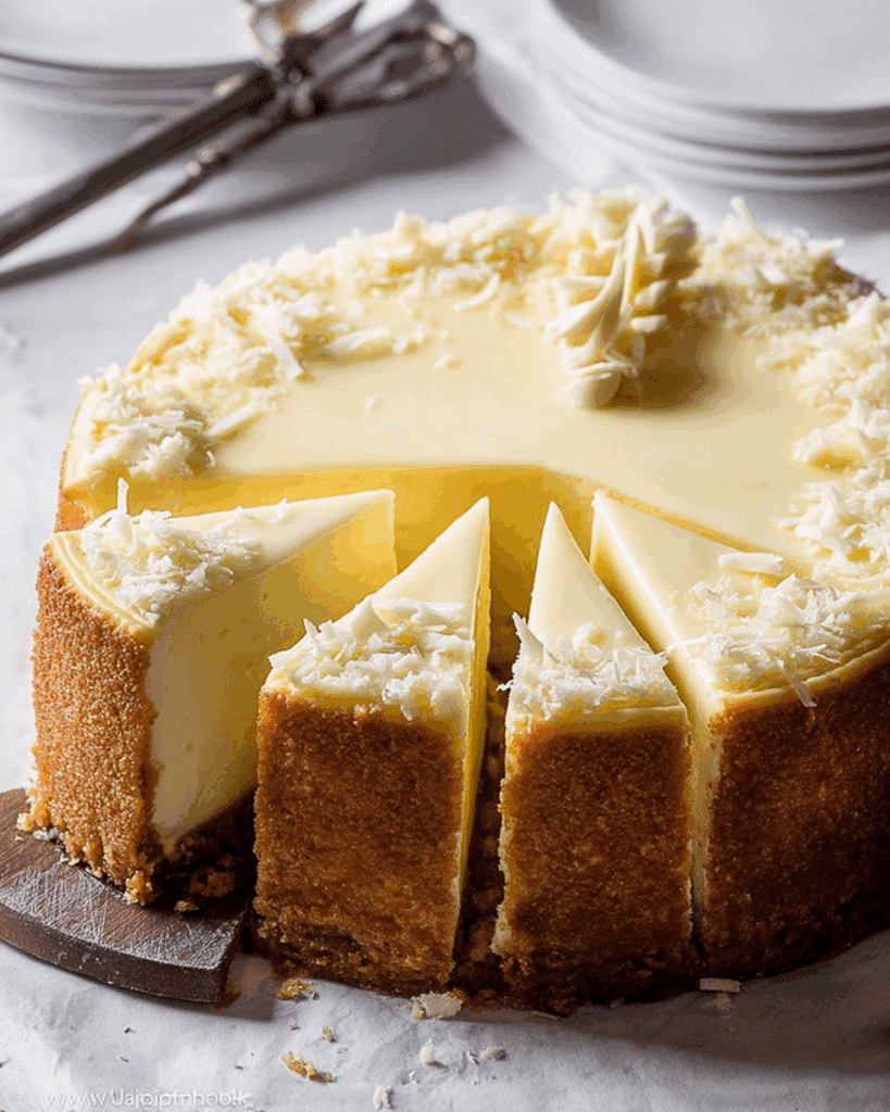 White Chocolate Cheesecake 2