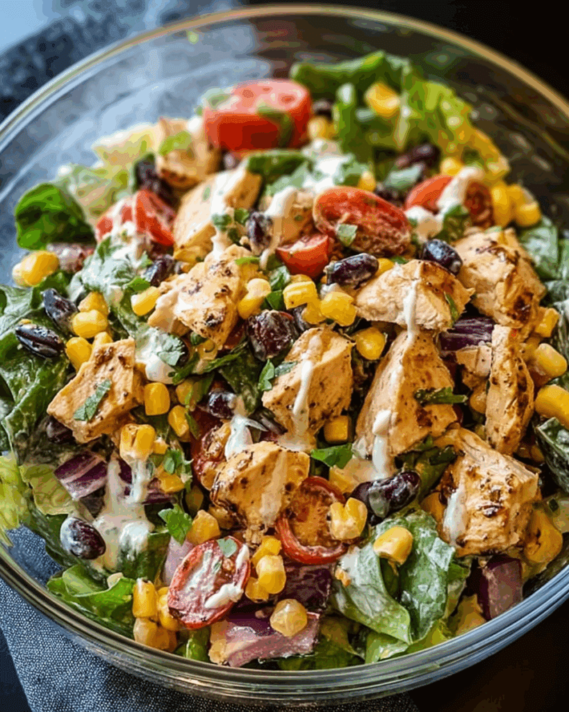 Zesty Southwest Chicken Salad 2