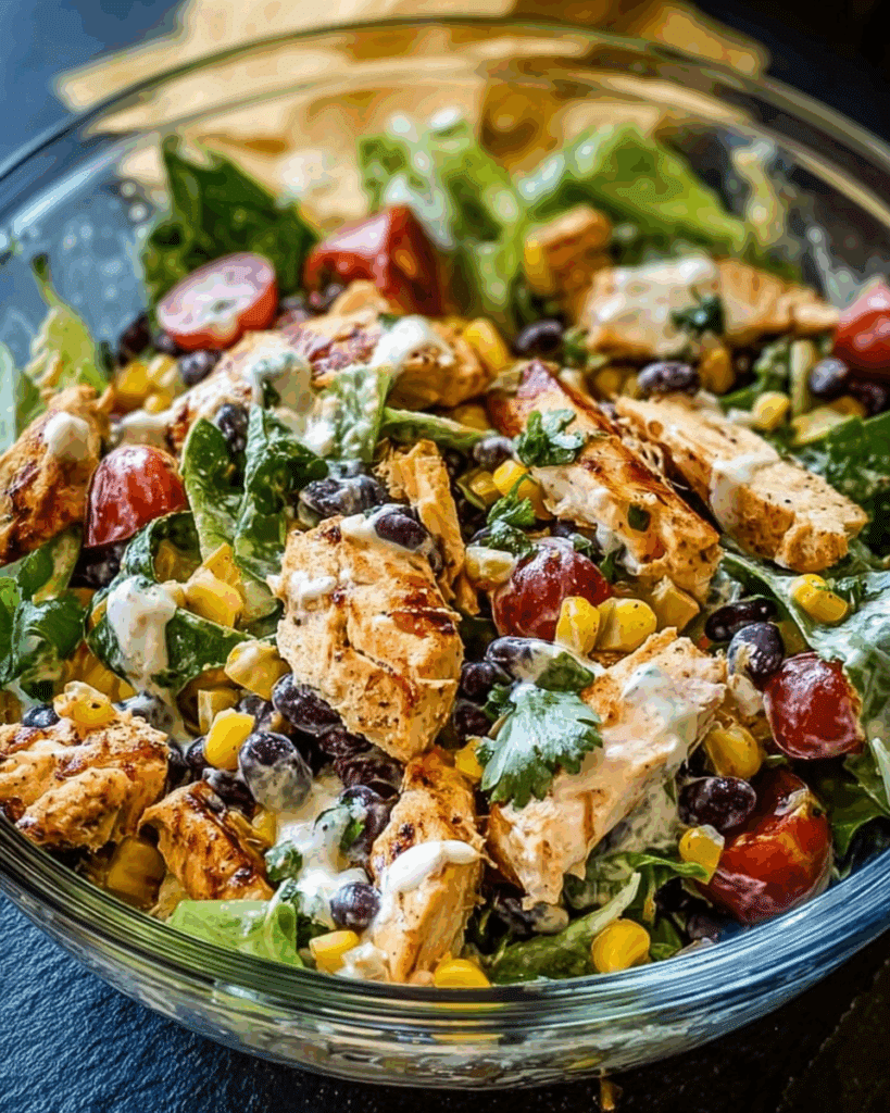 Zesty Southwest Chicken Salad 3 1