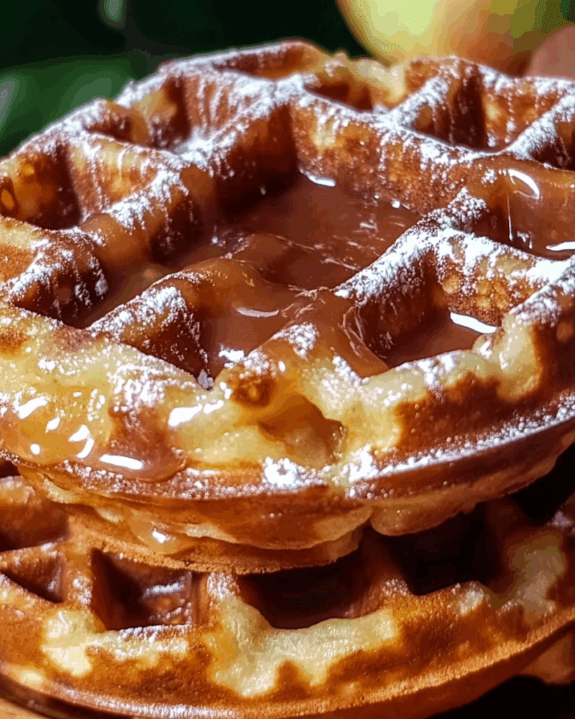 Apple Fritter Waffle Donuts 2