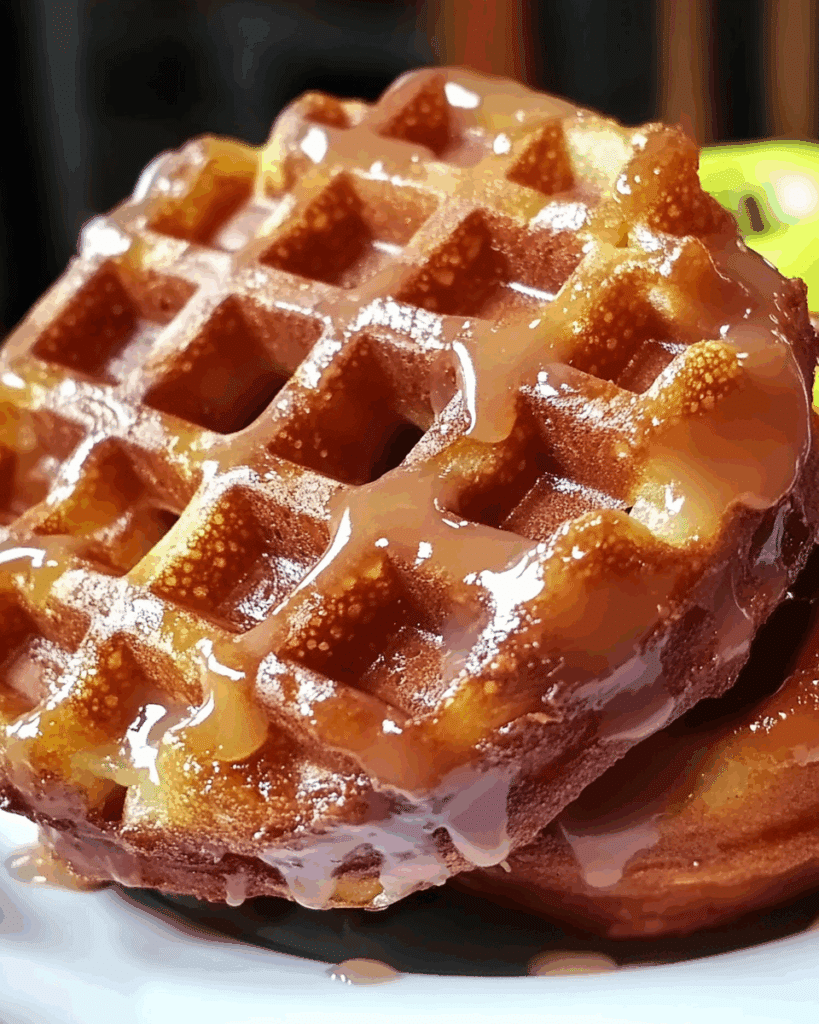 Apple Fritter Waffle Donuts 3 1