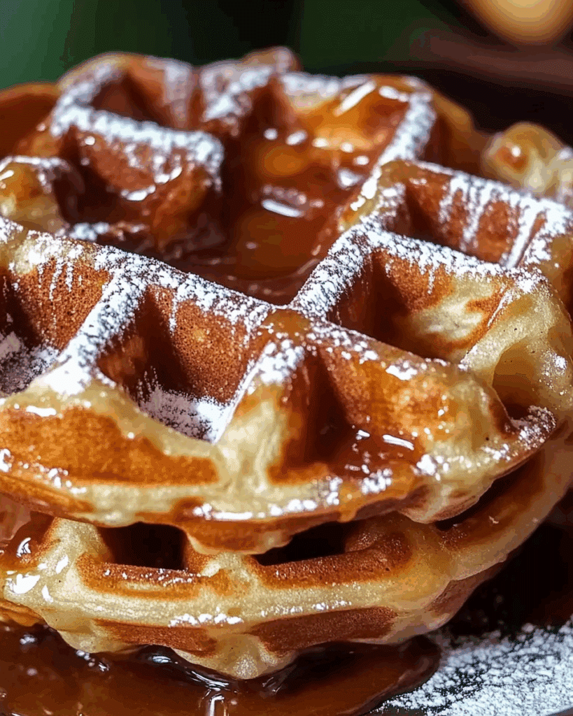 Apple Fritter Waffle Donuts 3