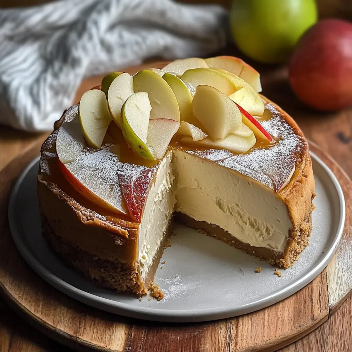 Apple Cider Cheesecake i6q0h7