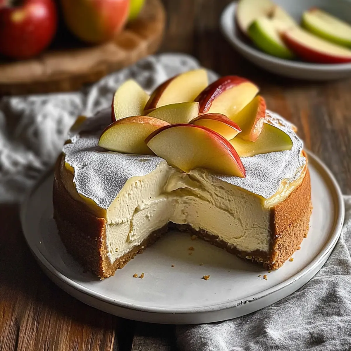 Apple Cider Cheesecake mh2rbm