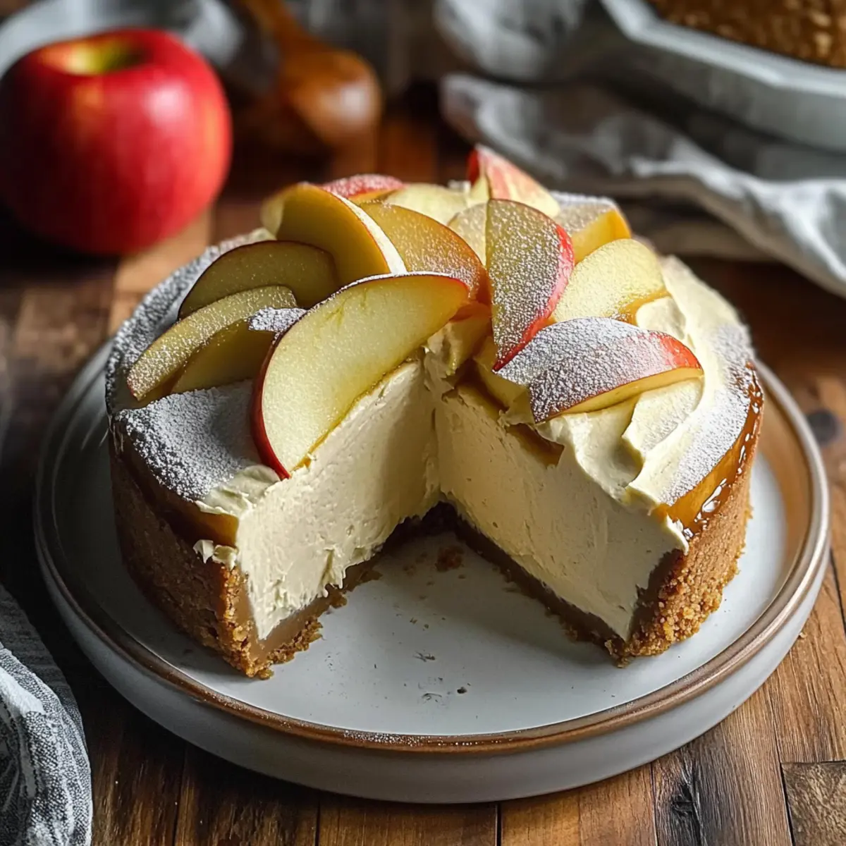 Irresistible Apple Cider Cheesecake for Cozy Fall Nights