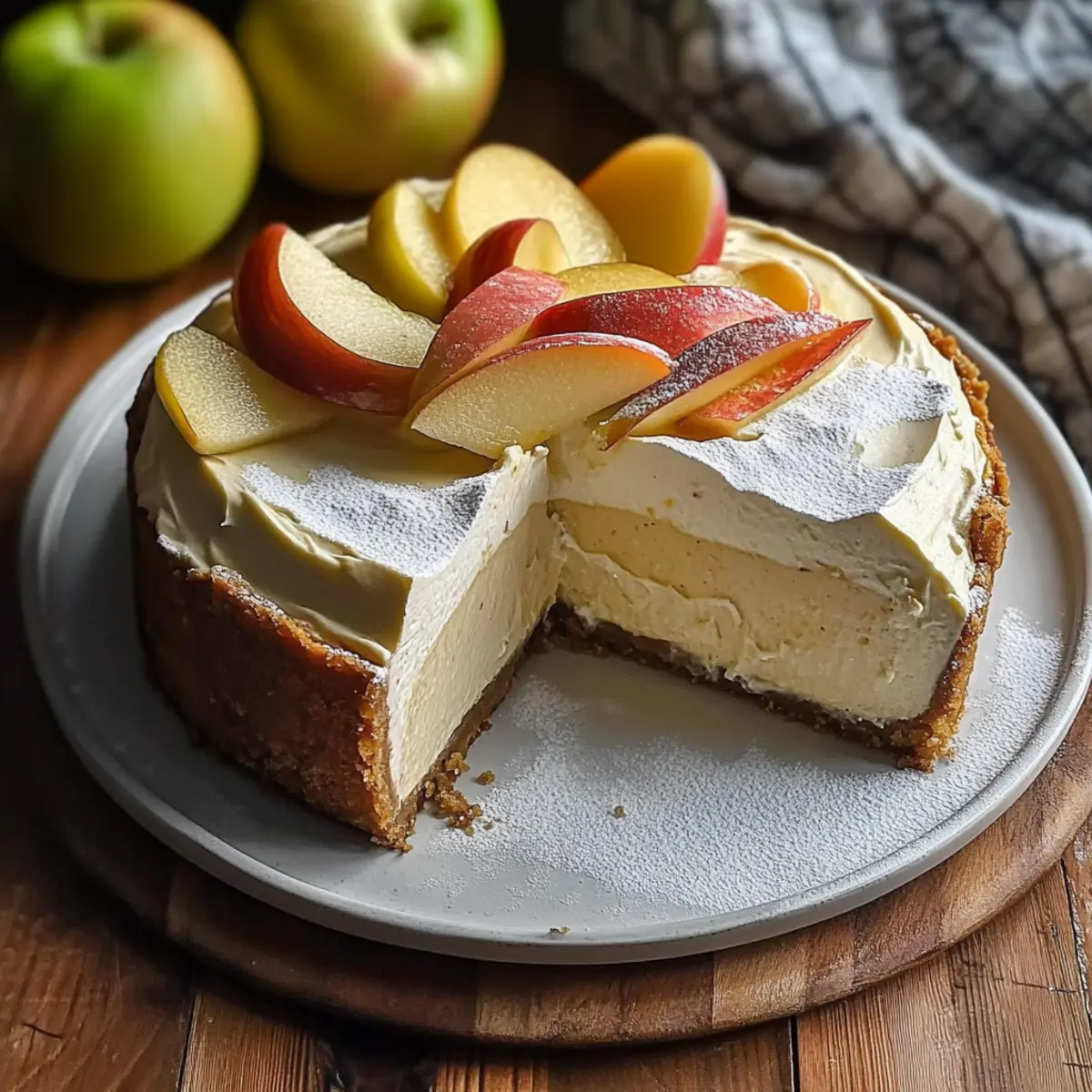 Apple Cider Cheesecake zfahjm