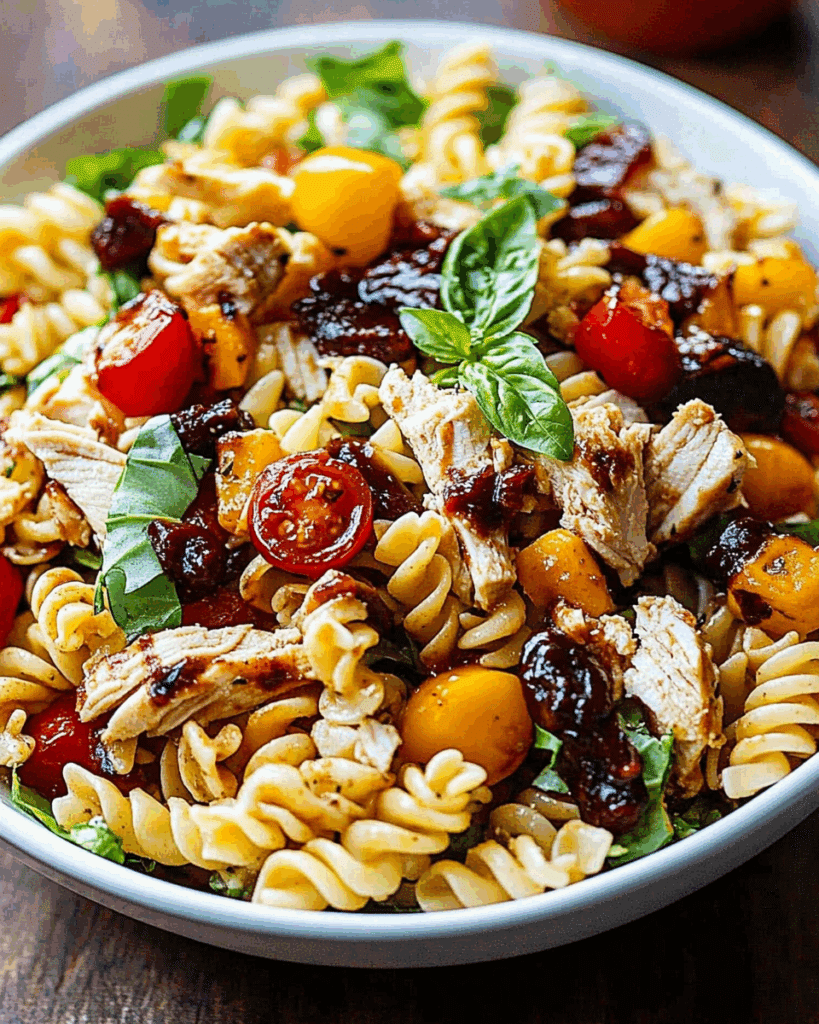 BBQ Chicken Ranch Pasta Salad 2
