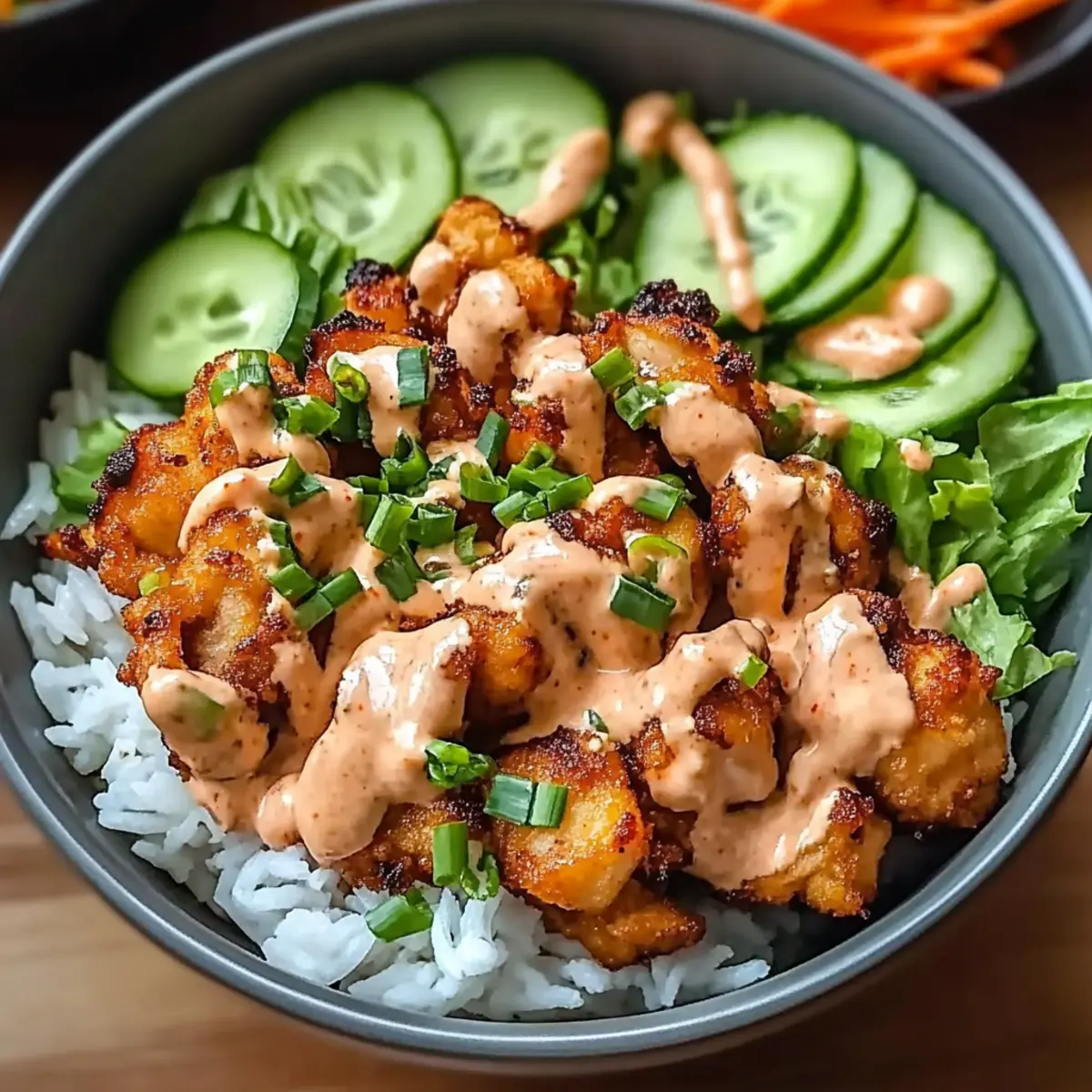 Bang Bang Chicken Bowl jfjcq7