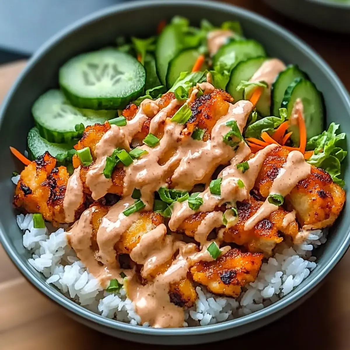 Bang Bang Chicken Bowl kzu56c