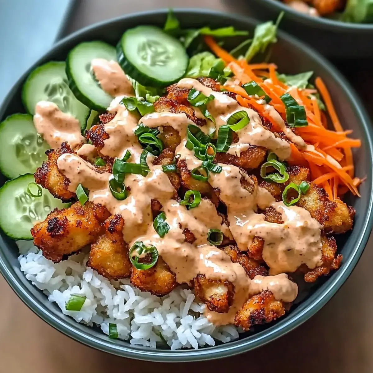 Crispy Bang Bang Chicken Bowl That Will Wow Your Taste Buds